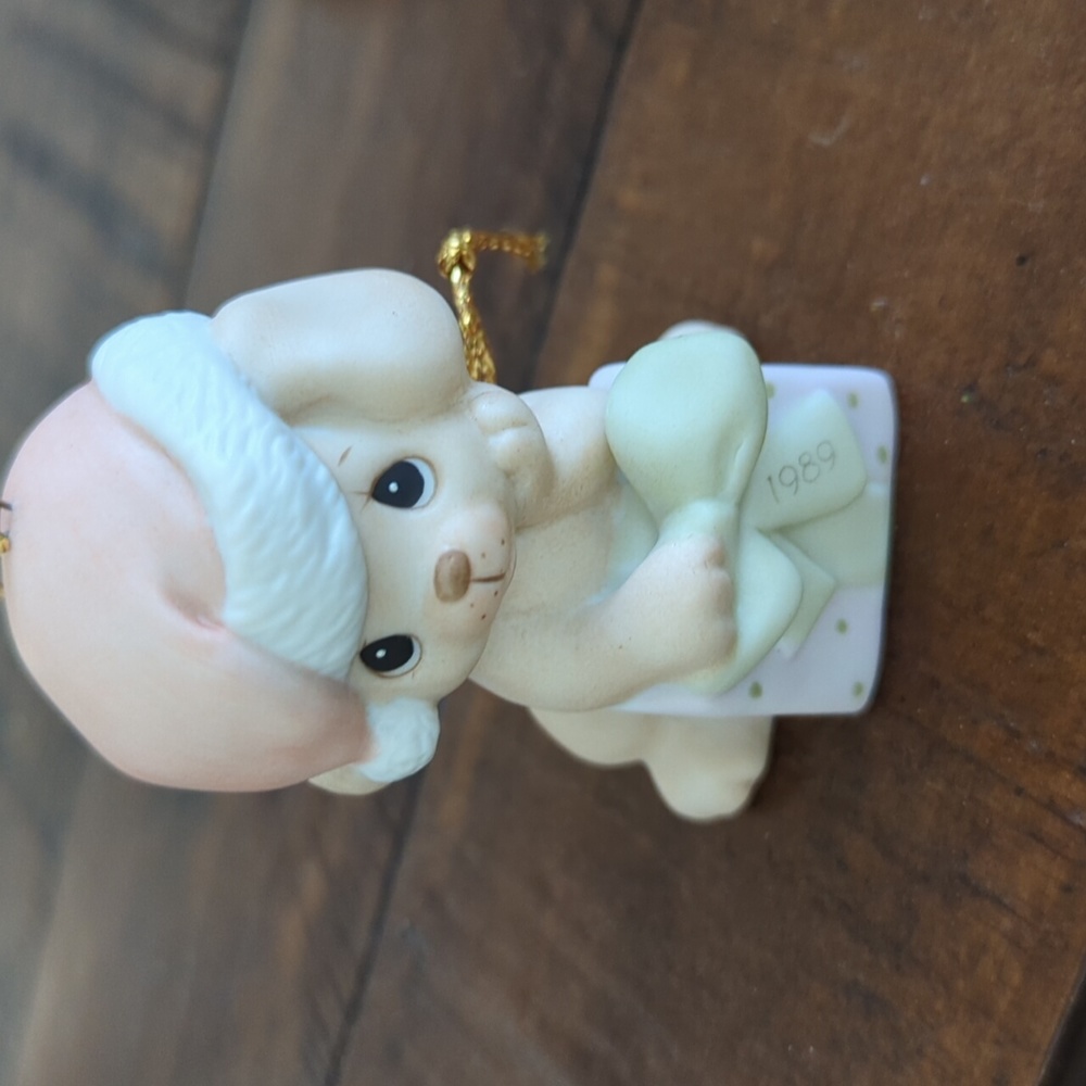 Precious moments Christmas ornament